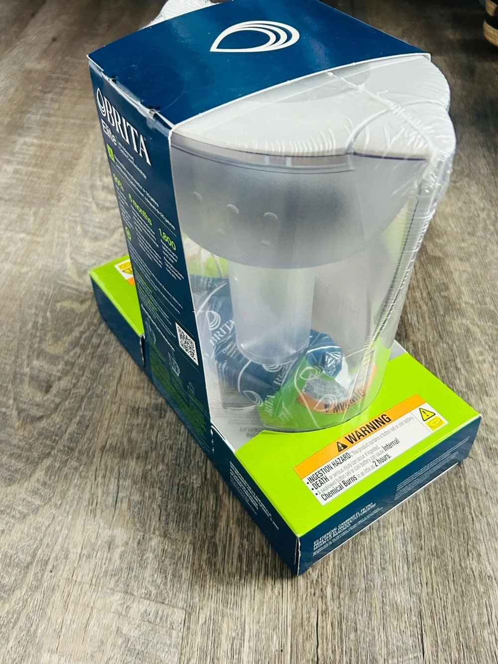 Brita Elite Water Filter Pitcher Large 10 Cup White NEW SEALED